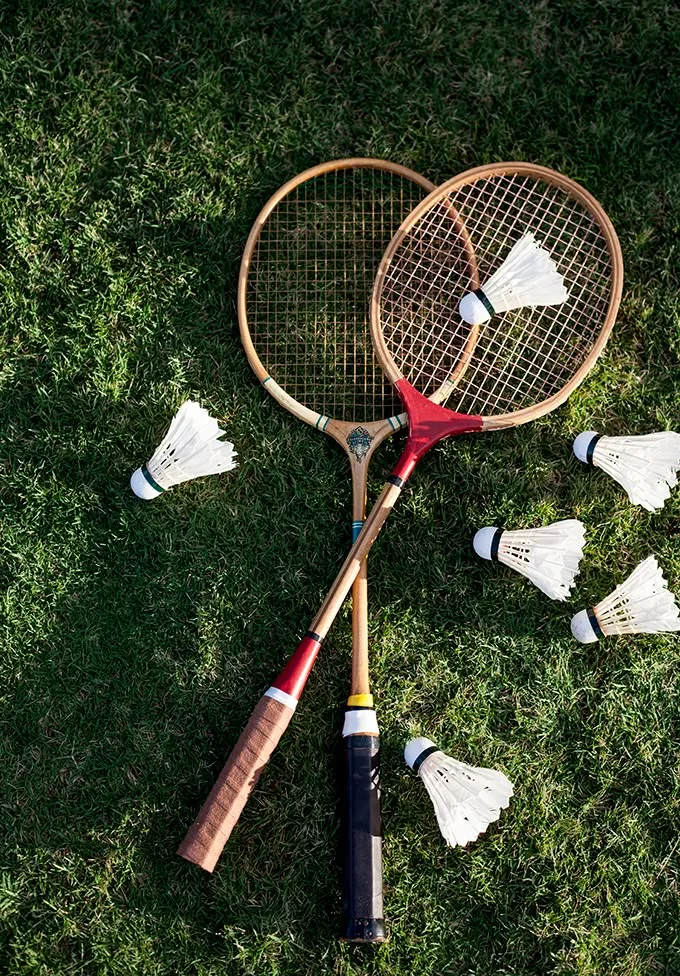 Sport imagery: badminton