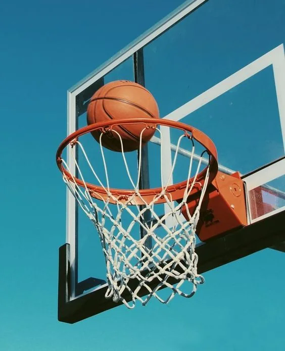 Sport imagery: basketball hoop